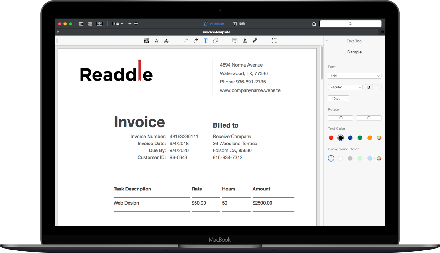 Free Invoice Templates  Download Invoice Templates in PDF Within Free Invoice Template Word Mac